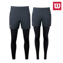 윌슨 남여 투인원레깅스 6451 6452 D그레이