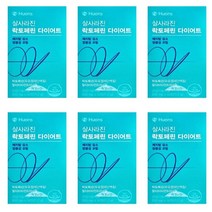 식약처인정 휴온스 살사라진 락토페린 장용성 초유 다이어트 캡슐타입 멜라트리약통, 6박스(12주분)