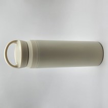 손잡이 트래블 텀블러 휴대용 500ml KK109, 화이트