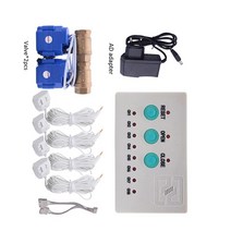 누수탐지기 오버플로 감지 시스템 DN15 / DN20 DN25 x 2pcs 밸브 홈 스마트 누수 4pcs 센서 케이블, [02] Water control unit