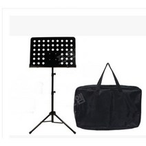 악보보면대 테이블 색소폰 악보대 선반 바이올린 키높이 휴대용 기타 악보 스탠드, 보면대 + 클립 + 가방