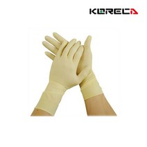 코레카 크린룸 라텍스장갑 12인치(7mil) 100매 M사이즈