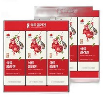바른팜스 국산 고흥 석류콜라겐 젤리 스틱 20gx10포x3EAx2박스 먹는 콜라겐, 상세페이지 참조