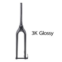 풀 카본 mbt 포크 UD 29er 산악 자전거 리지드 테이퍼 스루 액슬 15mm, 3k 광택, 중국