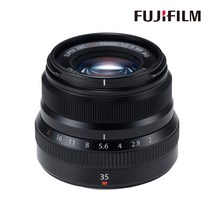 [공식대리점] 후지필름 XF 35mm F2 R WR, XF 35mm F2 블랙
