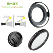 가성비 좋은 37mm UV 필터 + 렌즈 후드 캡 Olympus OMD EM10 II 마크 IV 4 3 2 카메라 14-42mm, [01] Black, [01] 37mm, 01 Black_01 37mm