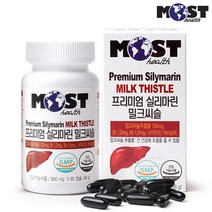 모스트헬스 캐나다 밀크씨슬 실리마린 밀크시슬 추출물 비타민B군 60캡슐 간에좋은 영양제