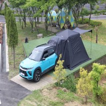 오토카하우스 차박텐트 텐트 그늘막텐트 자동 원터치캠프밸리 원터치 125803, 라이트블루(특가)