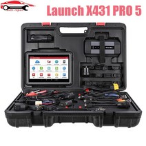 차량점검 Launch-X431 PRO 5 진단 도구 자동차 스캐너 ECU 프로그래밍 코딩 DoIP CANFD J2534, 01 Global Version