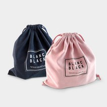 [블랑블랙]코듀로이 스트링 파우치 2종 택1