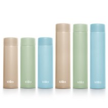 브랜드없음 (1+1)클리나 보온보냉 스텐 포켓 미니 텀블러 200ml, 03.포켓 미니 200ml/베이지 1+1