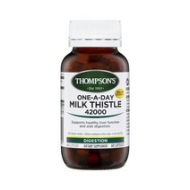 톰슨 하루한정 밀크시슬 42000mg 60정 / Thompsons One-a-day Milk Thistle 42000mg 60 caps