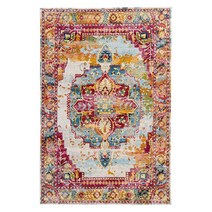 페르시안 카페트 러그 카펫 인테리어 매트 양탄자 거실 침실 원형 직사각형