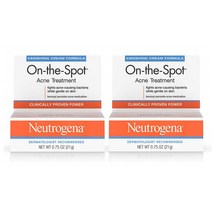 Neutrogena 뉴트로지나 온 더 스팟 아크네 트리트먼트 0.75oz(21g) 2개 On-The-Spot Acne Spot Treatment