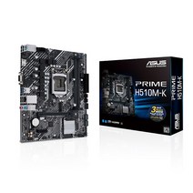 ASUS PRIME H510M-K 메인보드 (LGA1200 DDR4 M-ATX ■문화상품권 5천원증정■) 인텍, 1개, 선택하세요