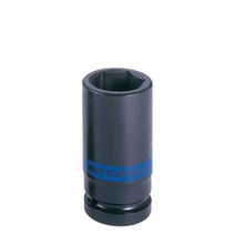 킹토니 킹토니 1인치 롱임팩소켓 롱 임팩소켓 소켓 24-55mm, 1개, 27mm
