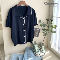 [커스텀에이블] 베이직 라인 카라 가디건_C2303CD037B