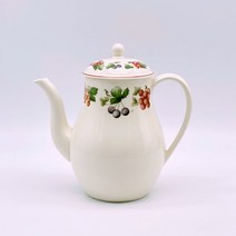 Antique 웨지우드 프로방스 Provence 커피팟 퀸즈웨어 티포트 앤틱 빈티지카페 그릇 인테리어소품