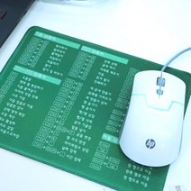 엑셀 단축키 마우스패드 [사무실필수템 신입사원 감동 취직 취업 선물 Excel 액셀 잘하는법], 단품