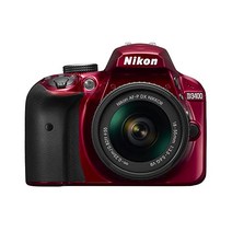 니콘 Nikon D3400 w AF-P DX NIKKOR 18-55mm f 3.5-5.6G VR 블랙, Red_w/ 18-55mm | Base