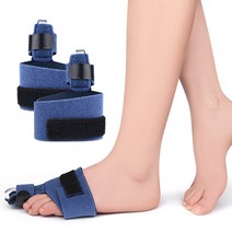 발가락 교정 밴드 컴포트 조절식 고정 부목, 1개