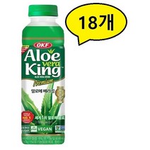 오케이에프 알로에베라킹 음료, 500ml, 18개