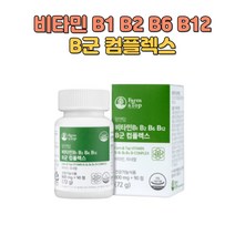 직장인 회사원 비타민B1 B2 B6 B12 엽산 B군 컴플렉스 활력중년 레몬추출물분말 나이아신 노인 시니어 비오틴 판토텐산 크롬 비타민비군 1개월분