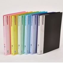 더존FK 클리어 3공 O링 화일 20매40매60매 클리어파일, 60매, 하늘