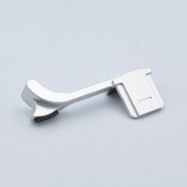 CNC 알루미늄 합금 손가락 핫슈 그립 라이카 Q2 카메라용 브래킷 어댑터, 03 Silver