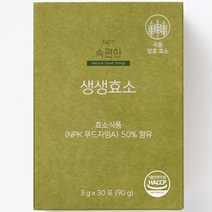 네츄럴굿띵스 속편한 생생효소, 3g, 60개