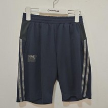 에어워크 주니어 에어워크주니어 괴정점 5부 두줄 프린트 일자 츄리닝바지 202B3545