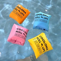 COOLOHA 롤업 암링 튜브 2P 세트, 핑크, 1세트