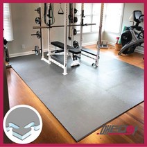 홈짐 대형 퍼즐매트 회색 홈트 홈짐매트 홈짐바닥 헬스장 메트 체육관