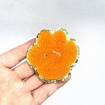 1 pc 스팽글 셔닐 자수 패치 레인보우번개하트 패치 아플리케 철 패치 어린이 청바지, 7-7cm