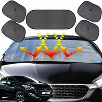i30 햇빛가리개 6종세트 차박용품, 선택:앞창내부장착6종세트