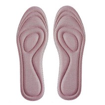 족저근막염 패드 깔창 쿠션 실리콘 신발용 메모리 폼 스포츠 안창 발바닥용 정형 안창 아치 지지대 운동화 발바닥 삽입물 보조기, 핑크 스타일 1, eu45-46
