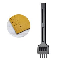 그리프 목타 치즐 가죽 끈 구멍 DIY 6MM 4갈래 1pcs