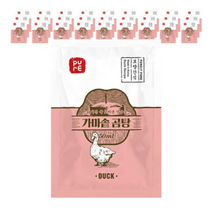퓨어 가마솥 곰탕 강아지 보양간식 30g, 오리, 60개