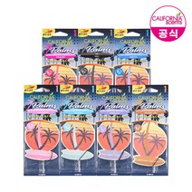 캘리포니아센트 팜스 페이퍼 방향제 6개(1BOX), 향:페이퍼 코코넛향 x 6개