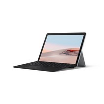 마이크로소프트 2020 Surface Go2 10.5 + 블랙 타입커버 패키지, 플래티넘, 펜티엄 골드, 64GB, 4GB, WIN10 Home, STV-00009