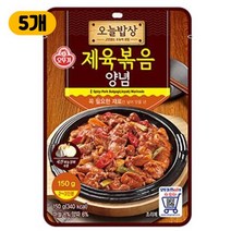 만능양념 집밥 업소용 오늘밥상 제육볶음양념 150g 오뚜기, 5개