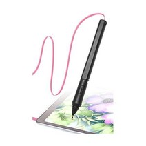 Sonar Pen 손바닥 거부 바로 가기 버튼 압력 감지 스마트 스타일러스 펜. 배터리가 필요 없습니다. 애플 iPad/아이폰/Android/스위치/크롬북 더티핑크 호환, 더티 핑크