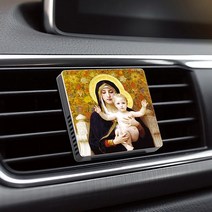 차량방향제 천연 자연향기 성화 액자 명품 감성디퓨저 192176EA, 빙향-Saint Face