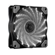 5pcs 120mm RGB PC 컴퓨터 사일런트 LED 냉각 팬 라디에이터 12V DC 열 손실 gtx1060에 적용, [01] 1, [05] 5Pcs