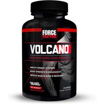 Force Factor Volcano Explosive Nitric Oxide Booster 120캡슐