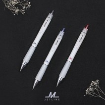 자바펜 제트라인M 0.5mm 저중심 볼펜 홍보용 인쇄가능, 청색
