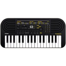 CASIO 전자 키보드 Casiotone 32 미니 건반 SA-51 블랙 & 화이트