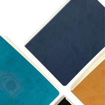 30%OFF-친환경노트 양장 무지 디자인 핸디 플래너 고급 인조가죽 오퍼비 반양장제본 이니셜 각인, 카멜, 라인, 유