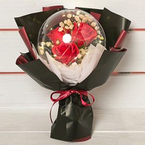 [ 아르띠콜로 봄봄 꽃다발 디퓨저 선물 세트 ] led 꽃 여자 친구 감동 프로포즈 와이프 부모님 깜짝 특별한 기념일 생일 축하 결혼 신혼 부부 커플 디퓨져 방향제 차량용, 디퓨저 없음, 레드 꽃다발