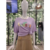 [듀엘] 롤업 레터링 린넨 티셔츠 D212MSM059(2079385)